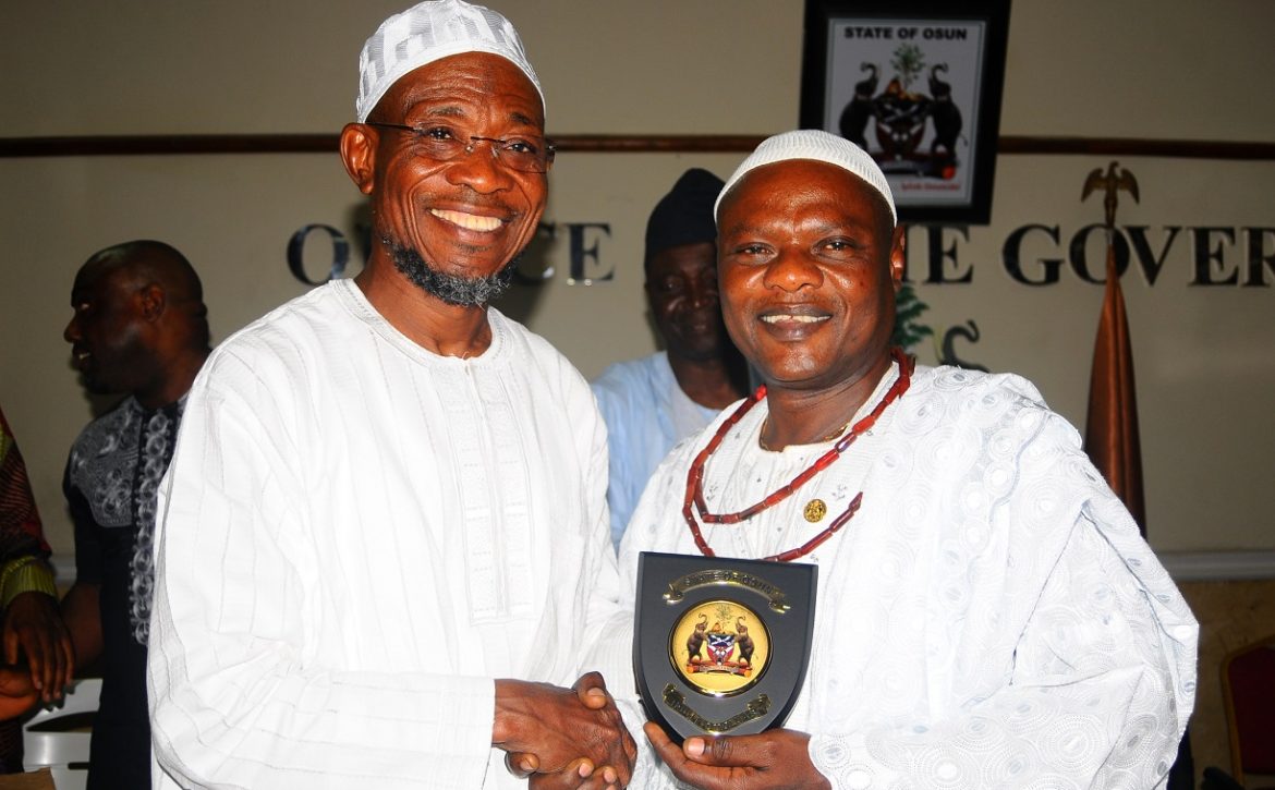 PHOTO NEWS: Hoteliers Association Of Nigeria Visits Gov. Aregbesola