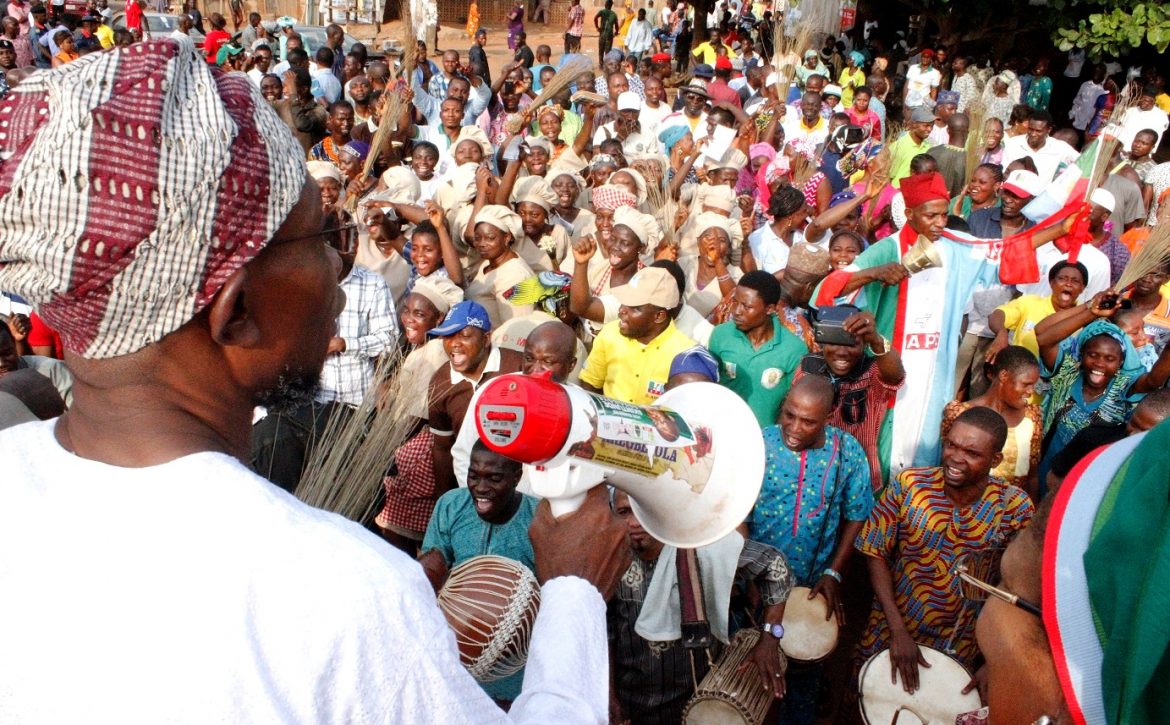 Aregbesola Campaigns at Ilase-Ijesa 1