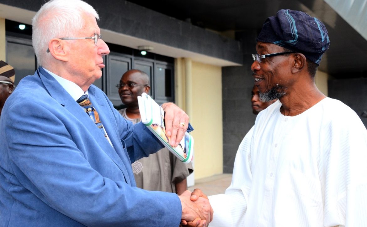 Aregbesola Meets Chief Joop 1