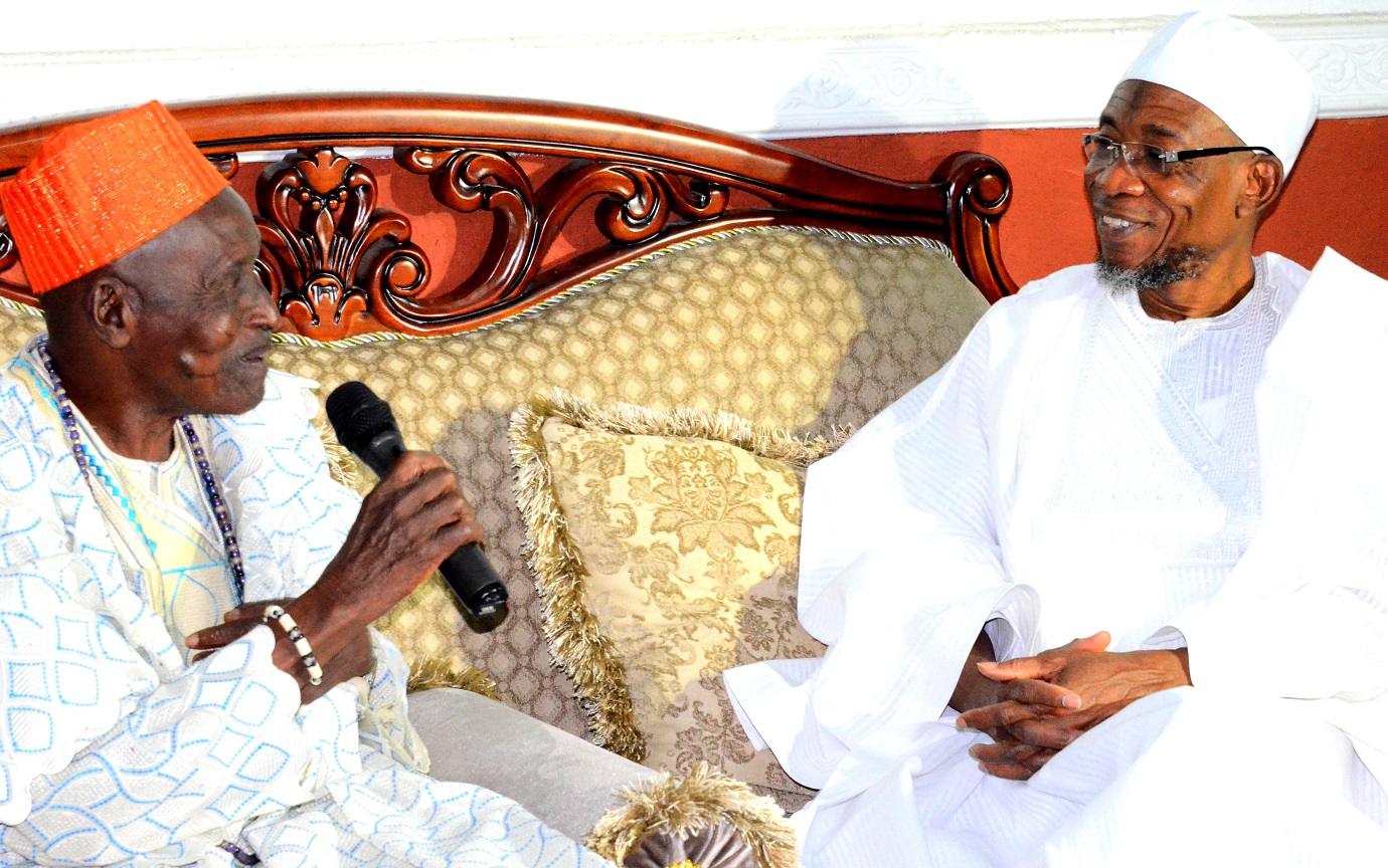 Traditional Council Visit the Aregbesola 1