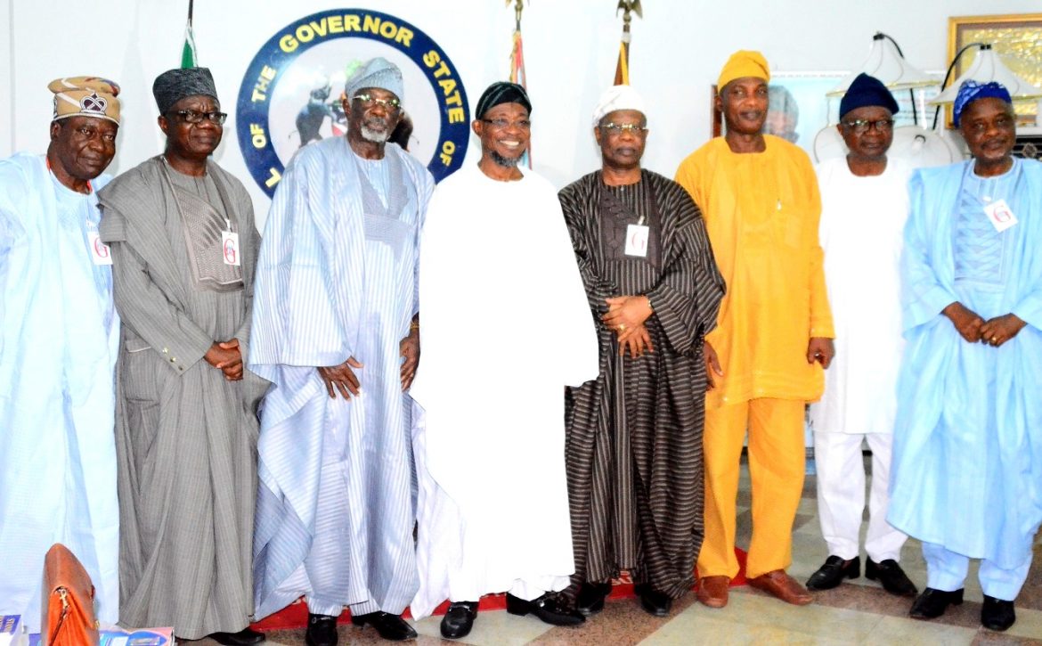 Ijesa  Society Group Visit  Aregbesola 1