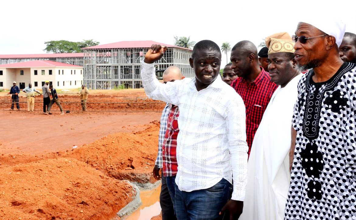 Inspection Tour to the Ongoing High School 1