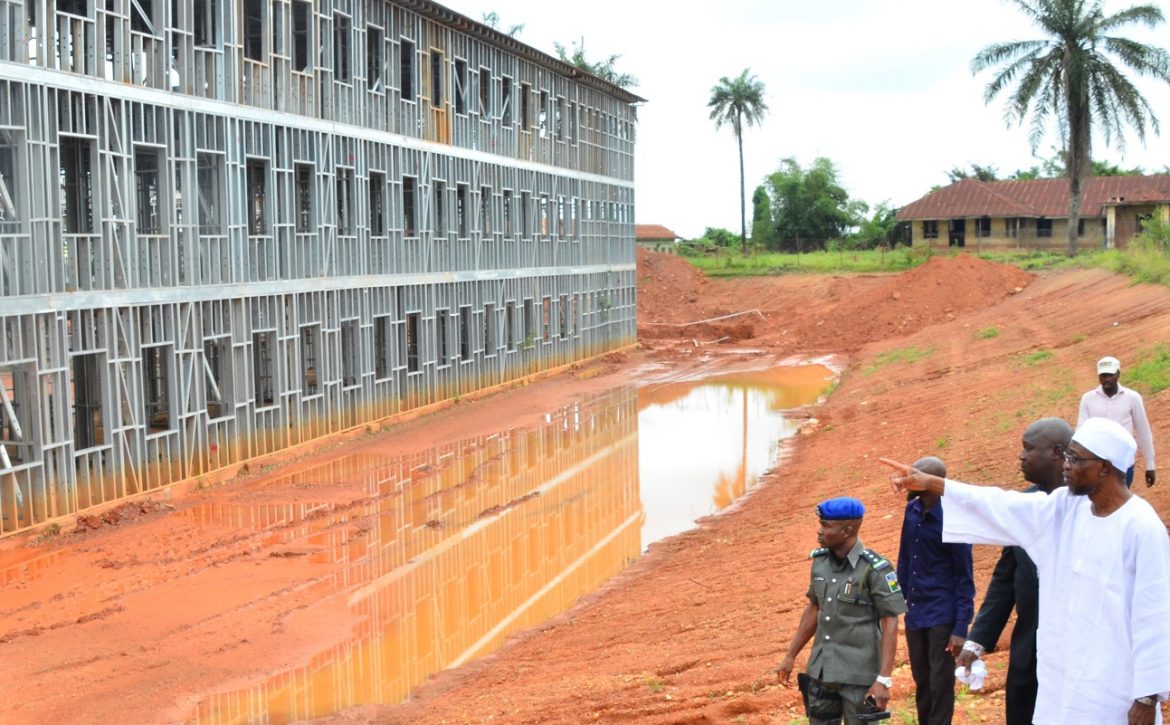 Inspection Tour  to  Ongoing School 1