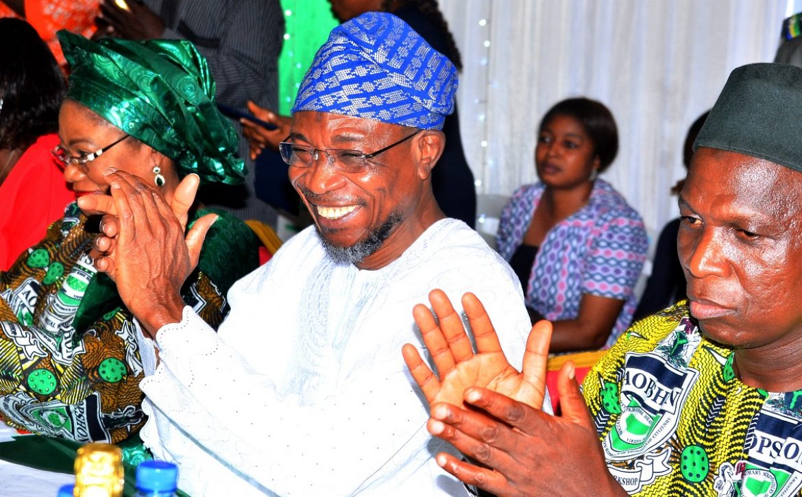 AOPSHON Award to Governor Aregbesola 3