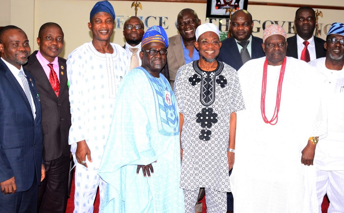 Aregbesola Inaugurate LAUTECH Teaching Hospital Governing Board 1