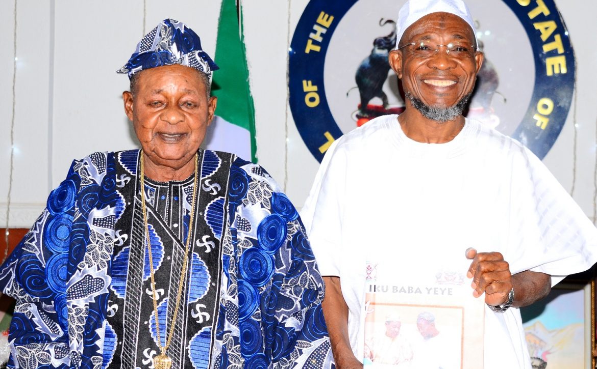 Aregbesola Bags Omoluabi of Yorubaland 1