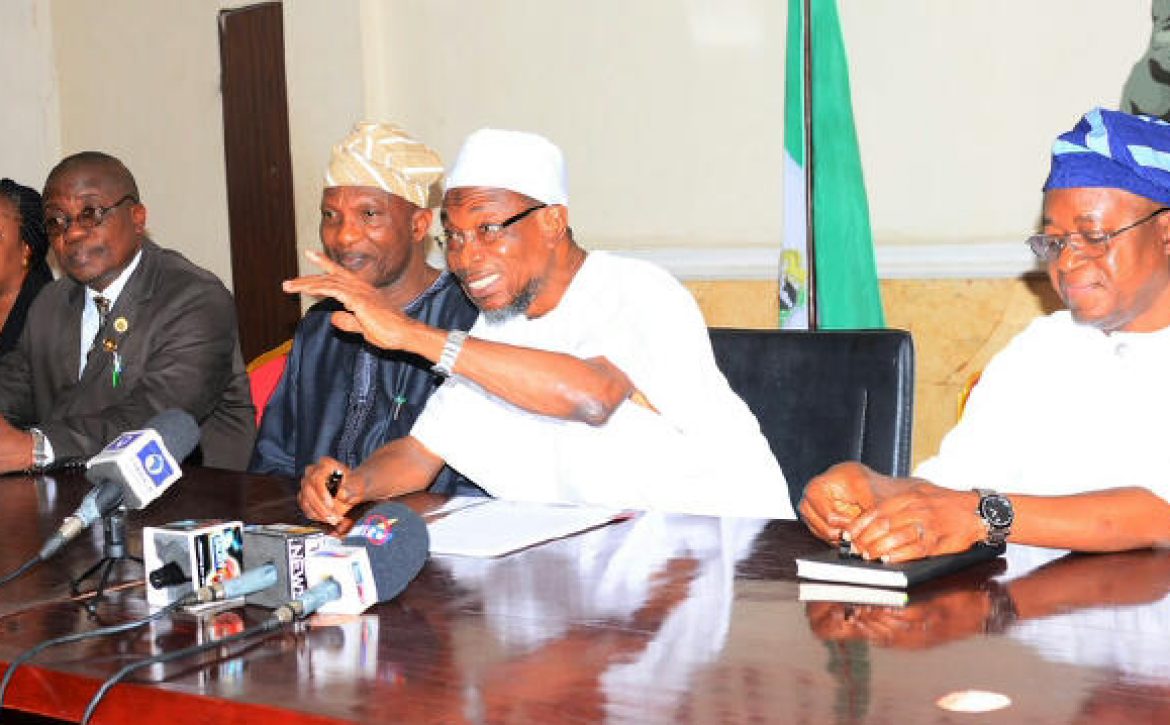 Signing of Osun Procurement Law 1