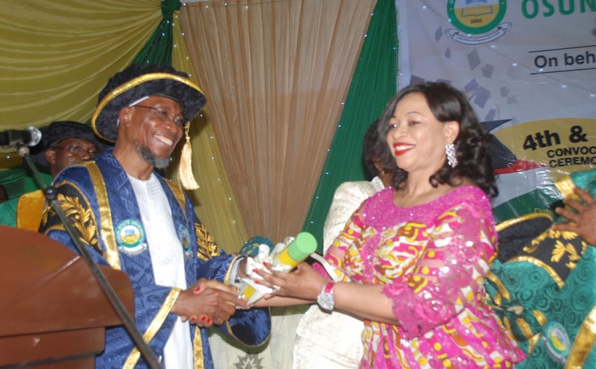 Osun State University, Osogbo 5th Convocation for Award of First Degrees and Installation of Chancellor-1