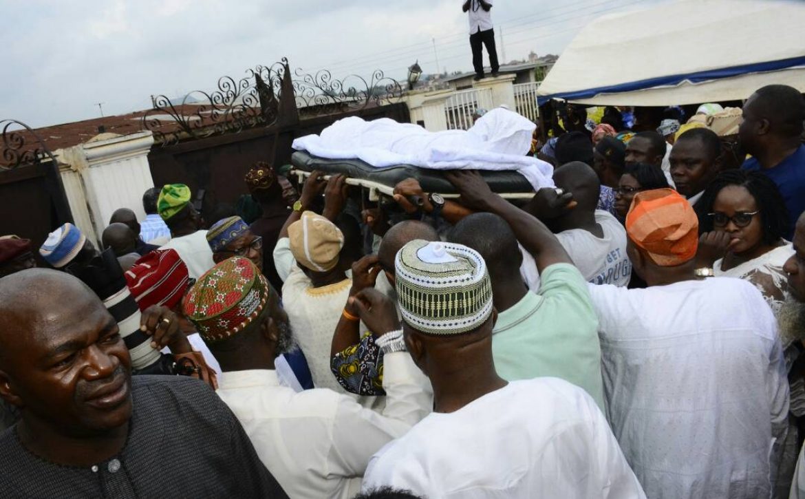 Alhaja Saaratu Aregbesola laid to rest6