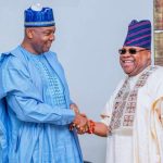 GOVERNOR ADELEKE SALUTES EX-SENATE PRESIDENT, BUKOLA SARAKI AT 61