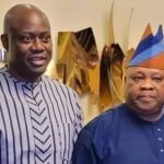 GOVERNOR ADELEKE COMMISERATES WITH GOVERNOR MAKINDE, OYO GOVERNMENT OVER IBADAN EXPLOSION